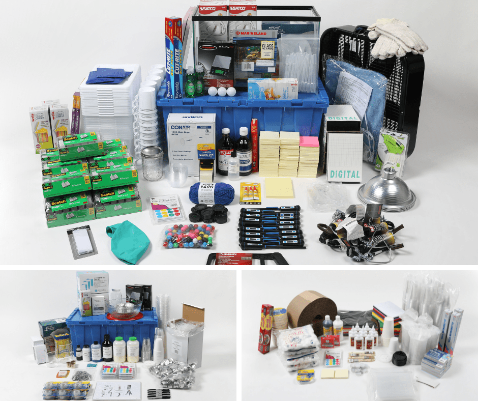 [PHOTO: Science kits and materials for Activate Learning’s Certified Version of OpenSciEd]