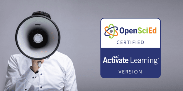OpenSciEd Activate Learning Version CTA