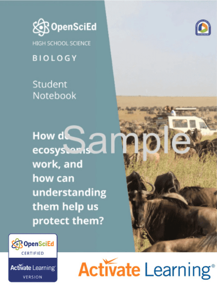 OpenSciEd High School Biology Student Notebook