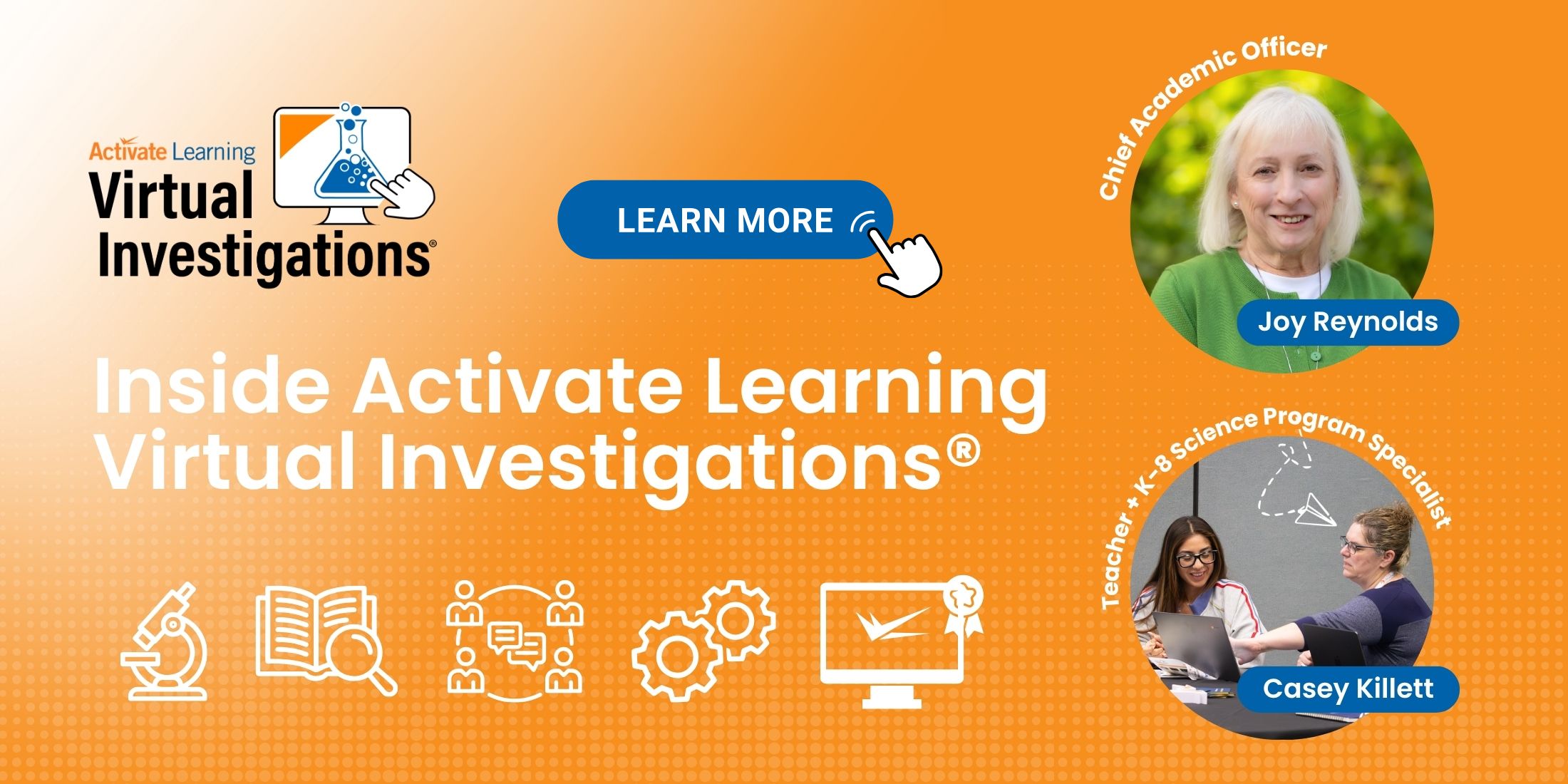 InsideActivateLearningVirtualInvestigationsLearnMore