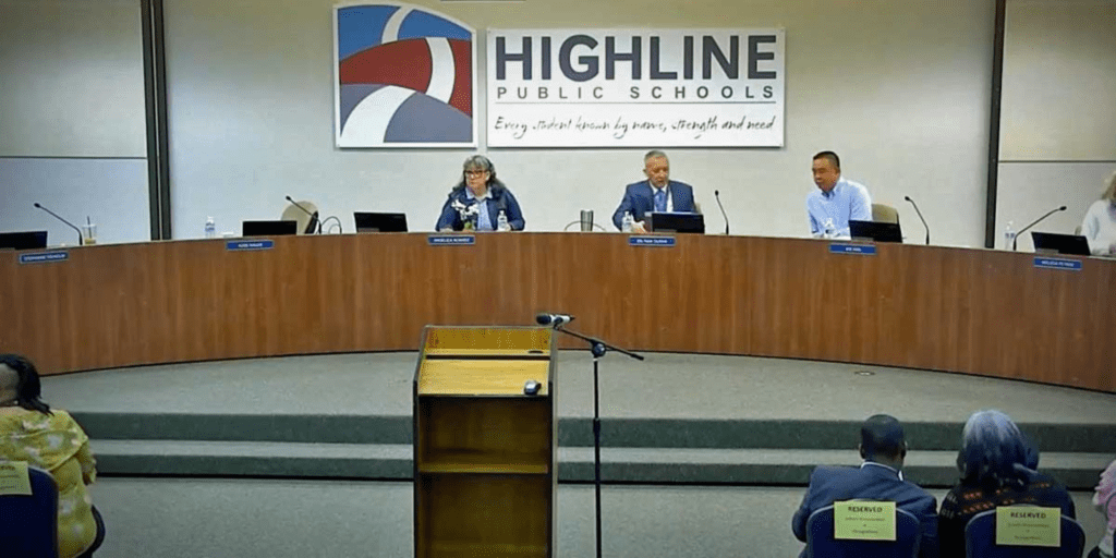 Highline School Board Meeting Approves OpenSciEd High School Biology Pilot